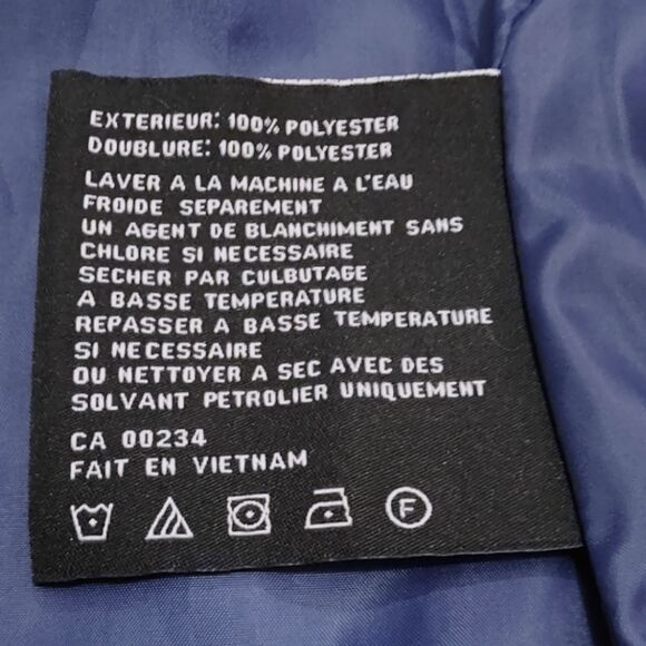 LONDON FOG BLUE Spring HOODED DOUBLE BREASTED TRENCH COAT US XS NWOT - Picture 13 of 16